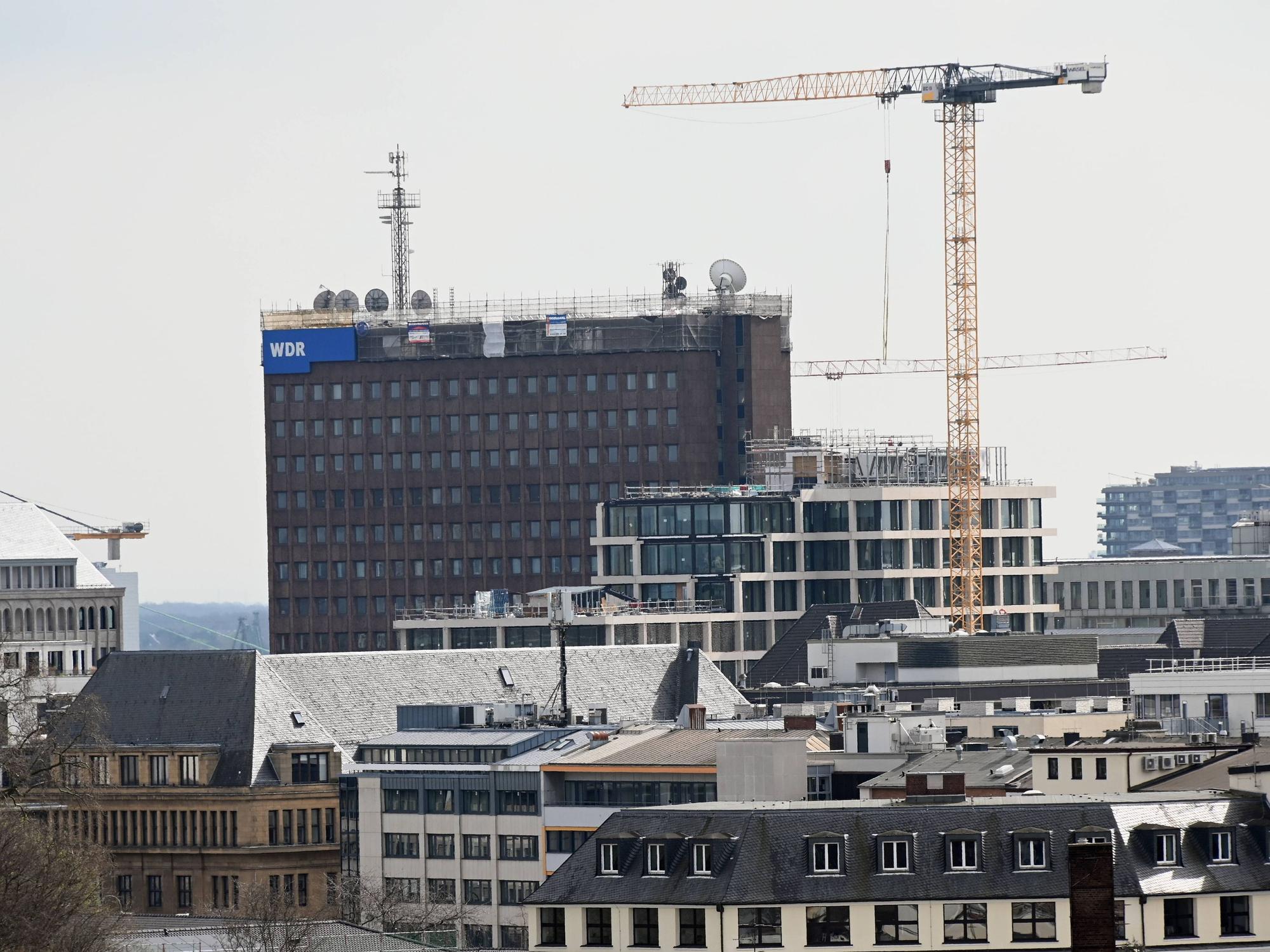 Das Groß-Bauprojekt WDR Filmhaus in der Kölner Innenstadt.
