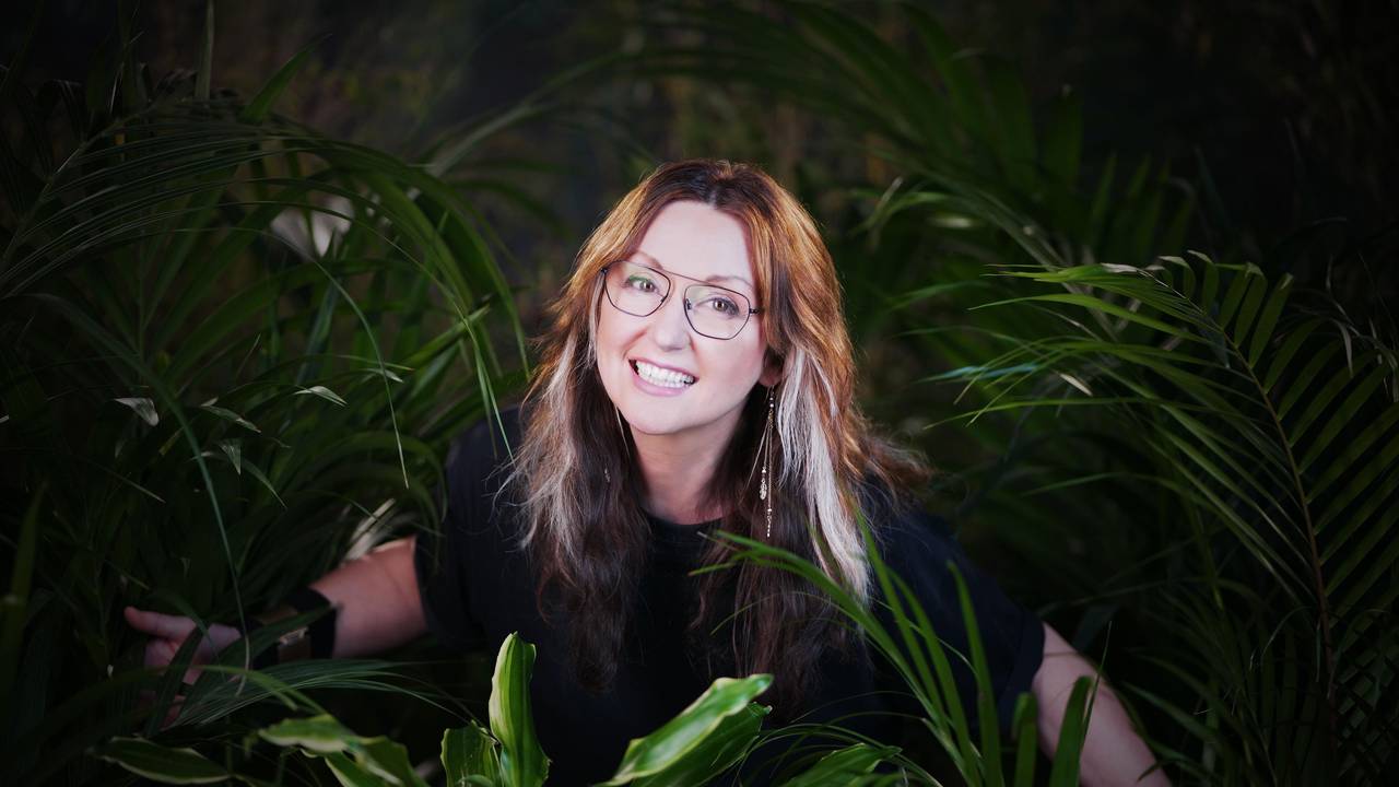 Hanka Rackwitz beim Fotoshooting für das Dschungelcamp.