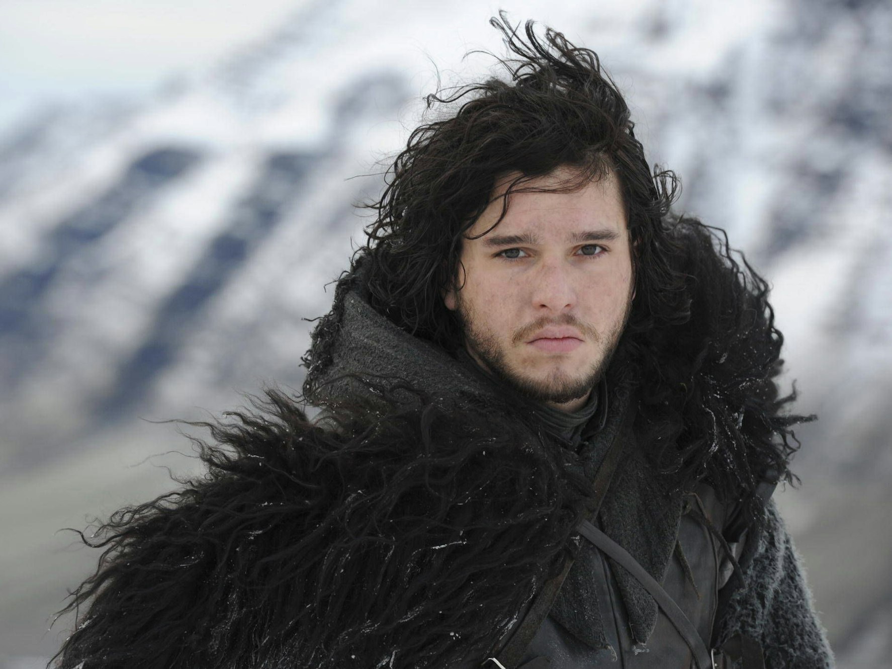 Kit Harington als Jon Snow in einer Szene der Serie „Game of Thrones“.