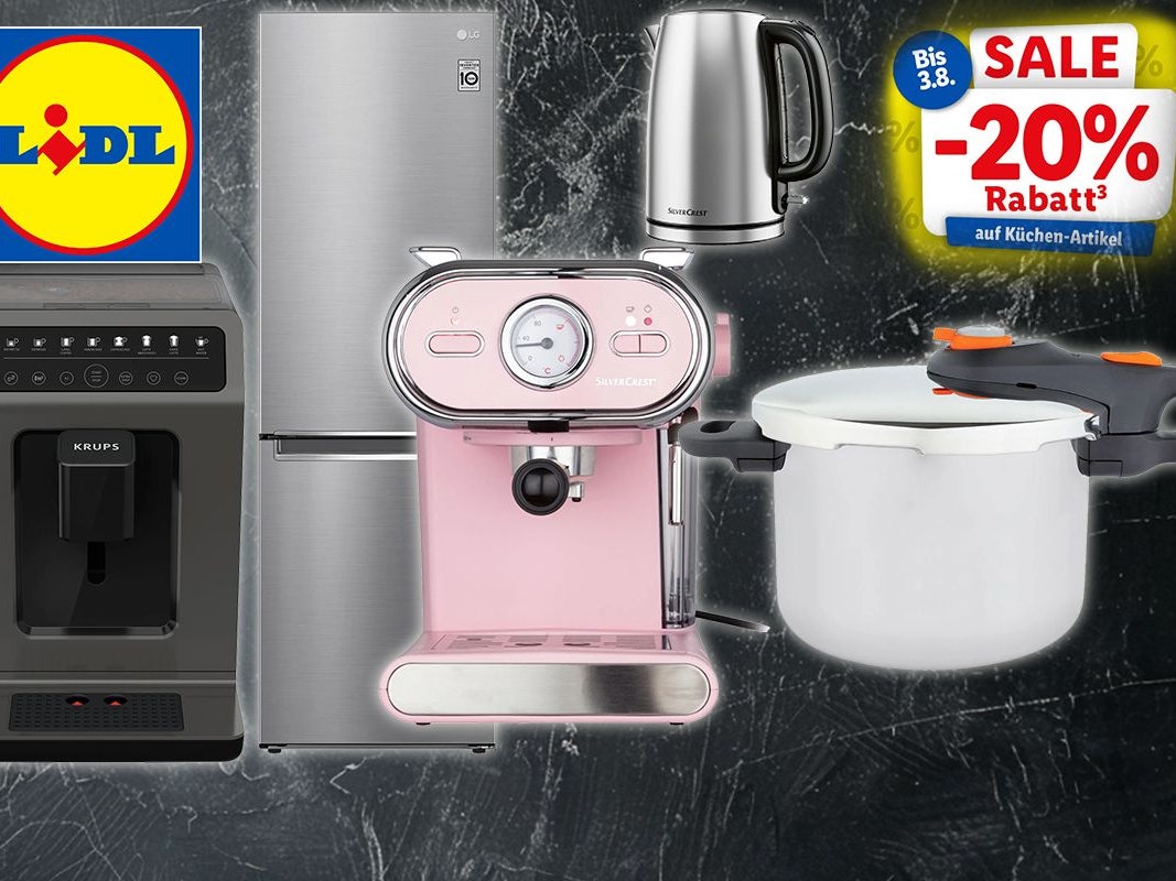 Mega LIDL Küchen Sale im Onlineshop: Jetzt 20% Extra-Rabatt sichern