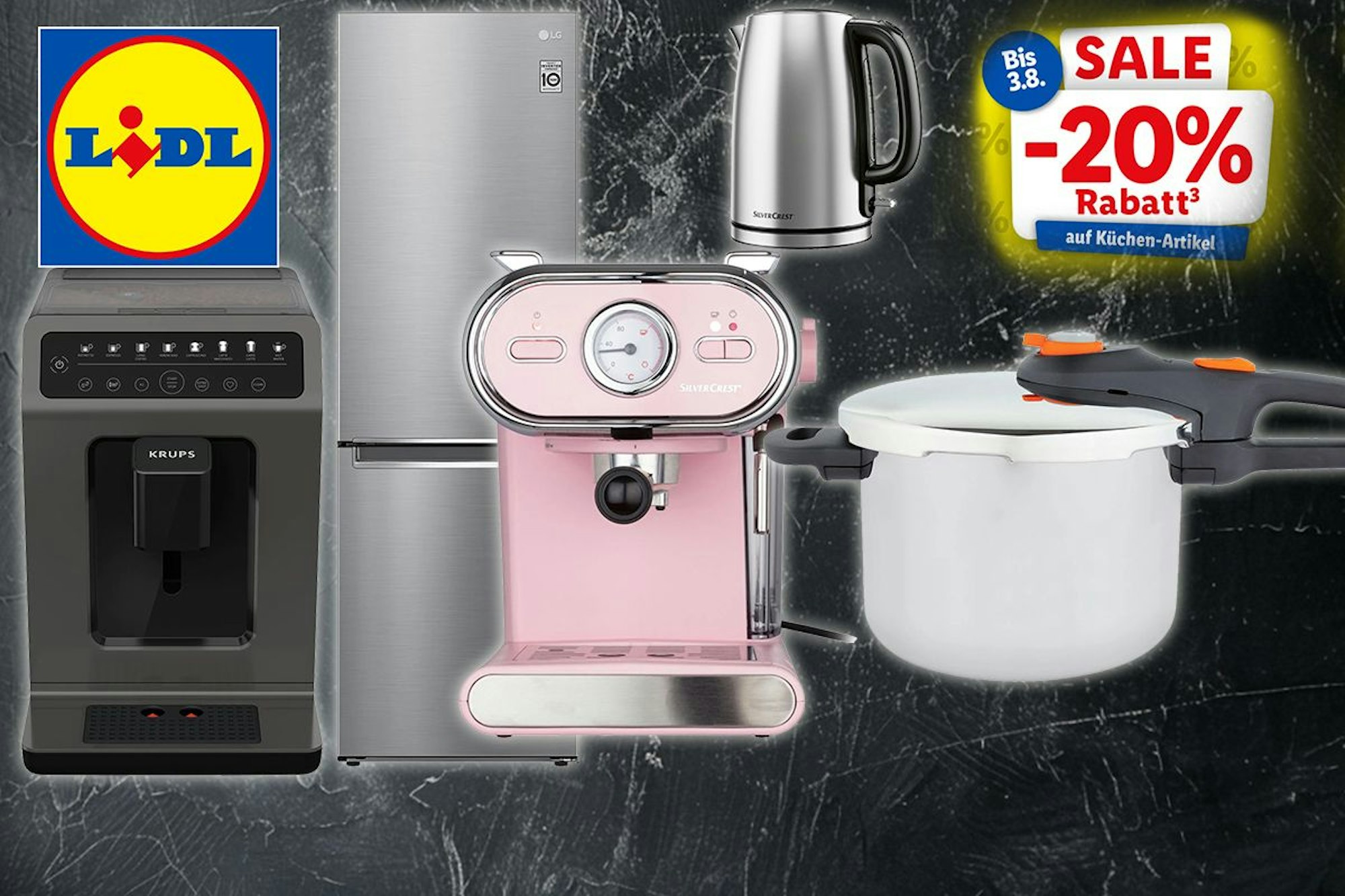 Mega LIDL Küchen Sale im Onlineshop: Jetzt 20% Extra-Rabatt sichern