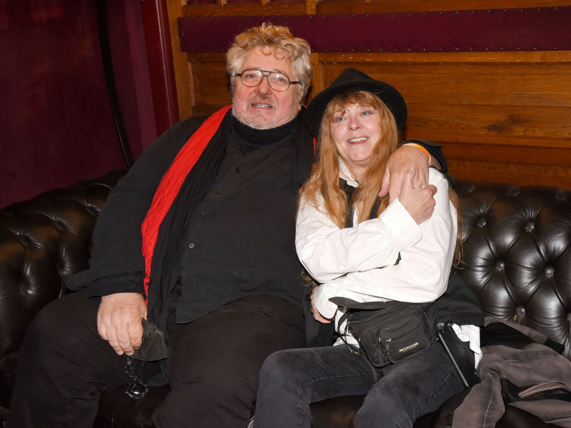 Michael Schanze mit Lebensgefährtin Uschi Köhl im November 2021 bei einem Event in München.