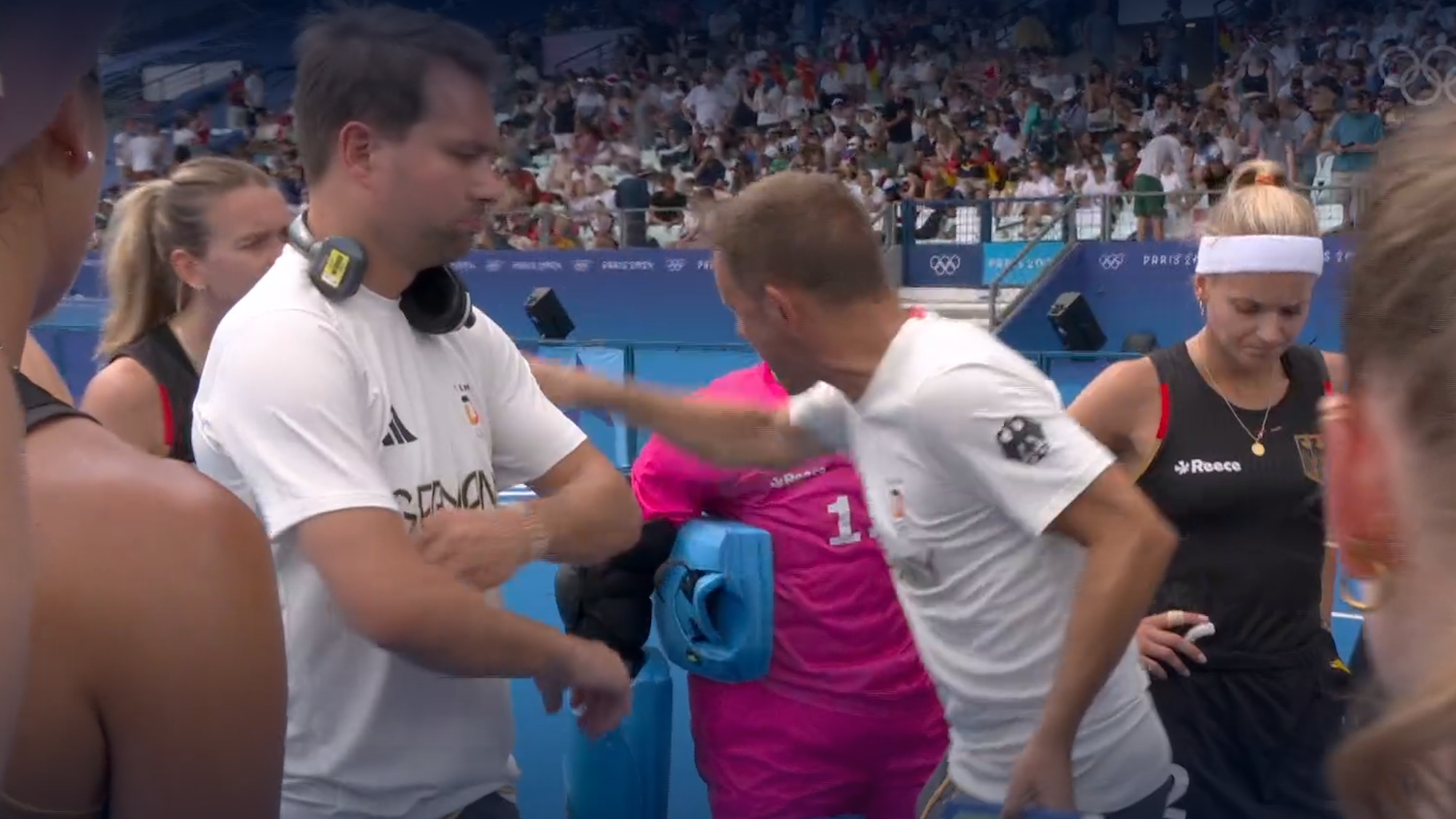 Valentin Altenburg wurde beim Olympia-Auftritt in Paris deutlich.