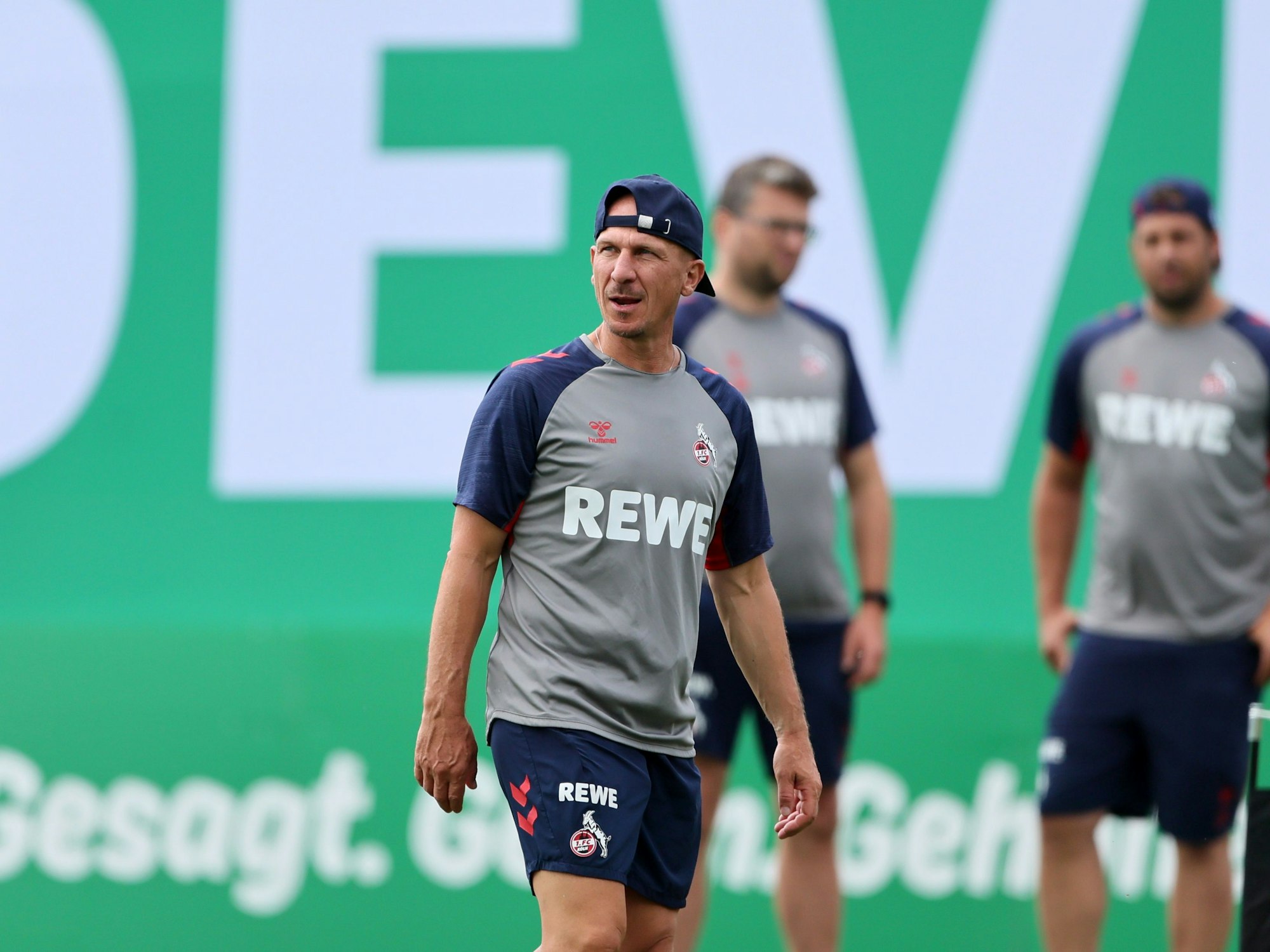 FC-Trainer Gerhard Struber am 25. Juli 2024 im Trainingslager in Bad Waltersdorf.