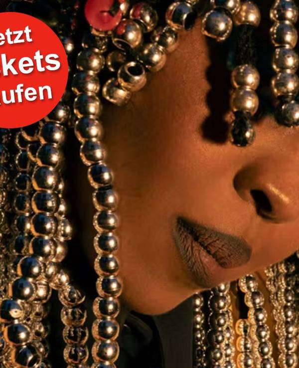 Lauryn Hill auf einem Bild für ihre neue Tour.