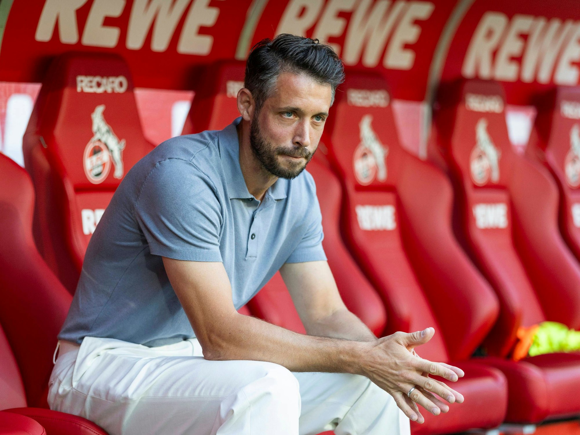Mark Uth beim Spiel gegen den HSV.