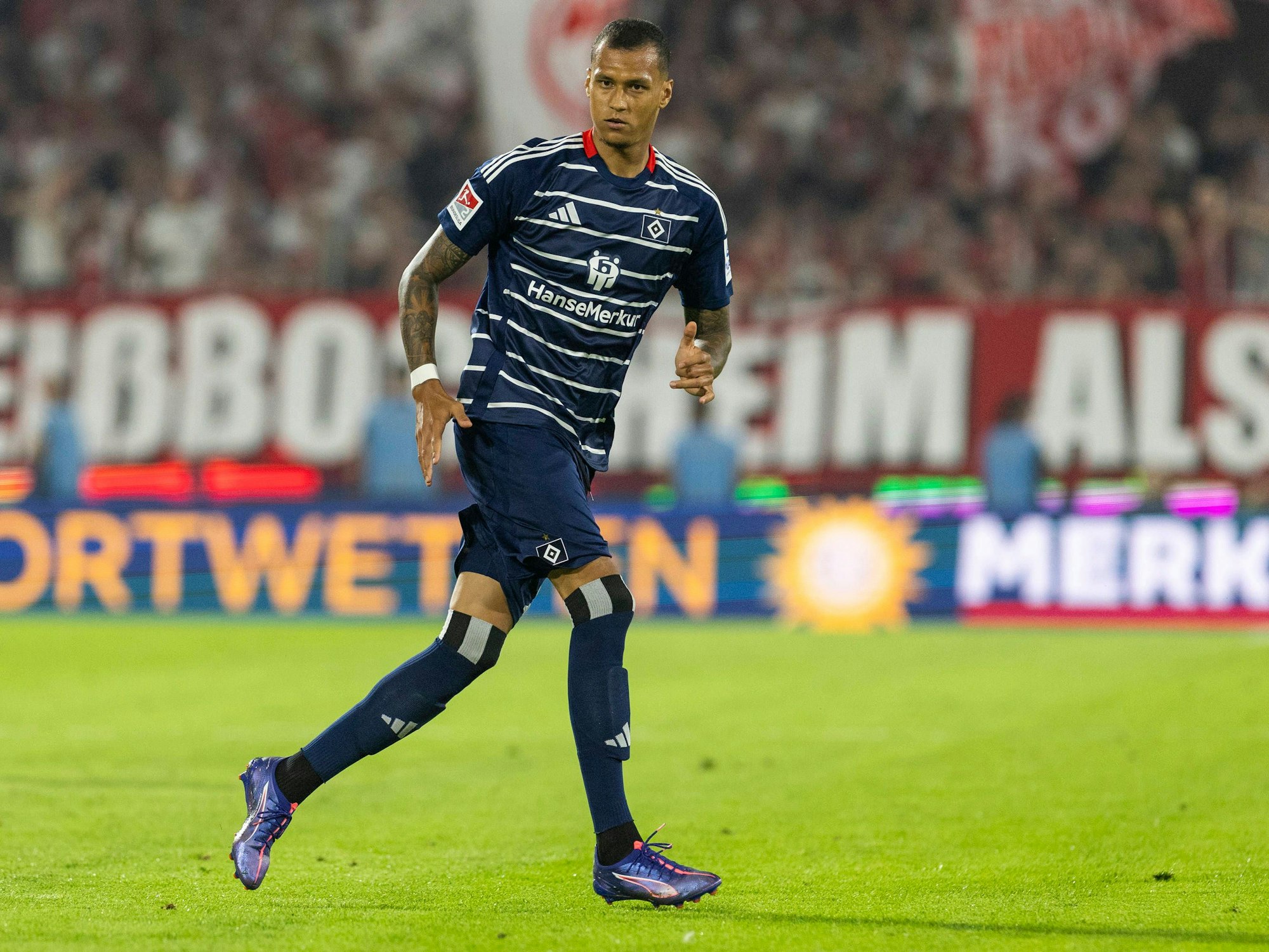 Davie Selke im Trikot des Hamburger SV.