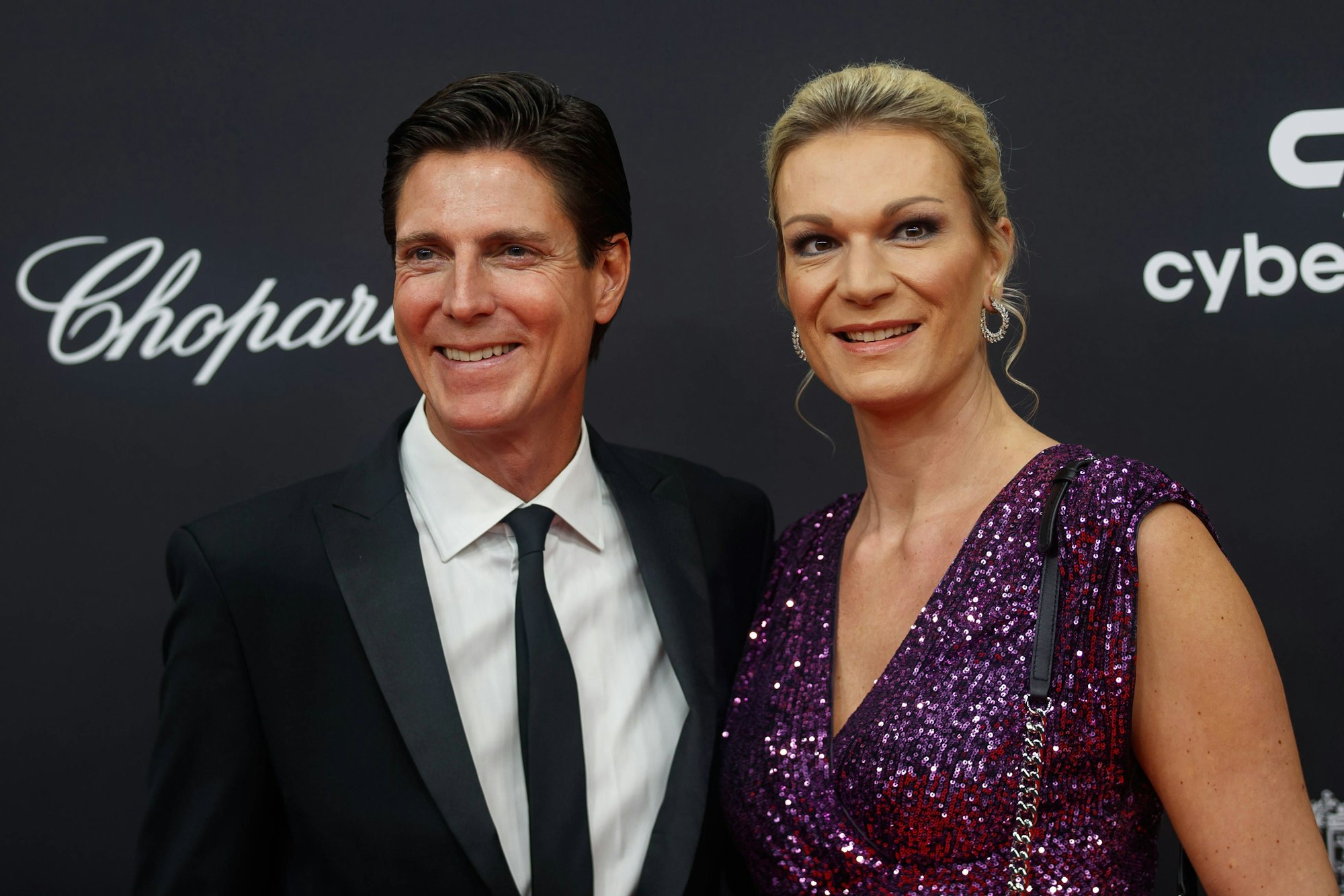Marcus Höfl und Maria Höfl-Riesch bei der Bambi-Verleihung 2023.