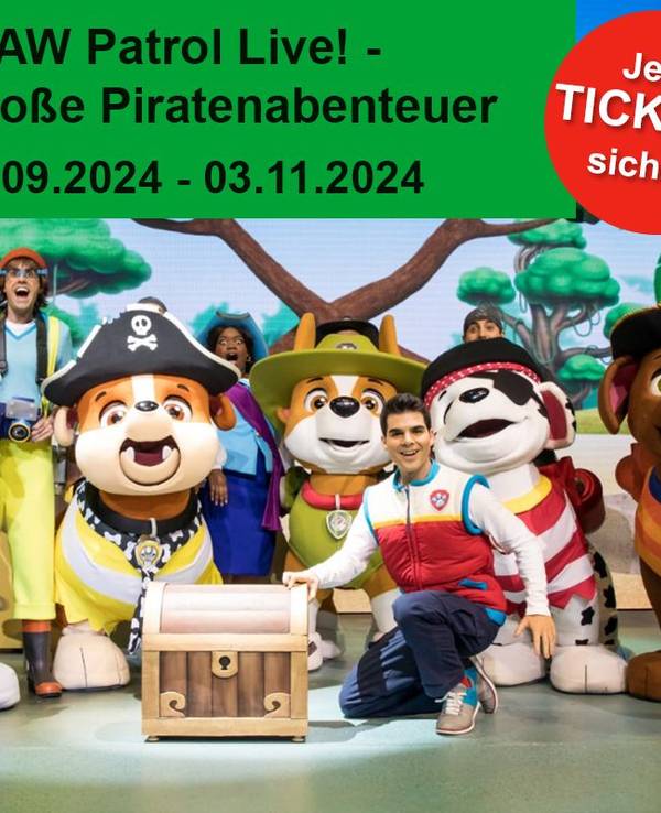 Ein Bild der PAW Patrol Live Show