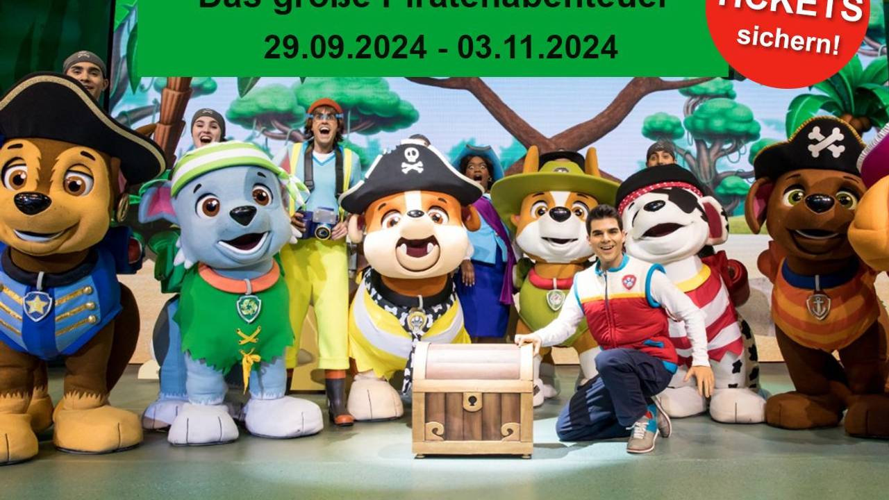 Ein Bild der PAW Patrol Live Show