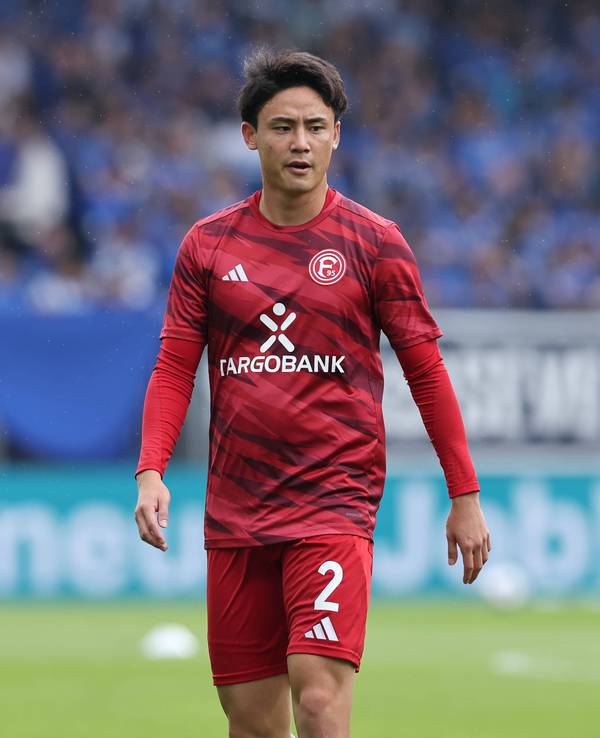 Takashi Uchino bei Fortuna Düsseldorf.