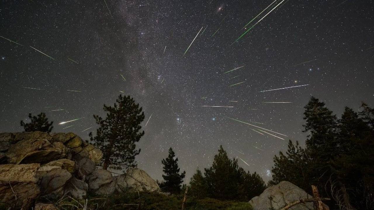 Perseidenschauer im US-Nationalpark Sequoia