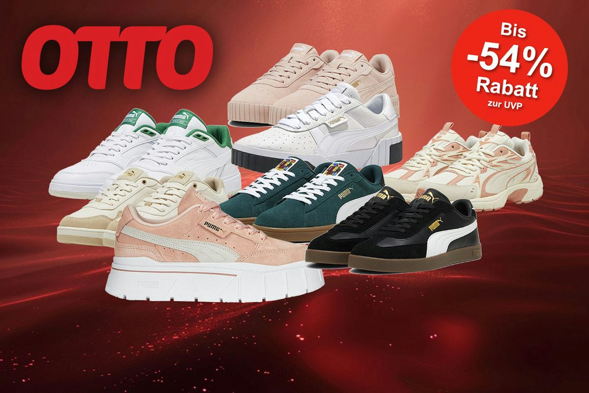Mega PUMA Sneaker Sale bei OTTO Spare bis zu 54 auf sommerliche Schuhe von PUMA Express