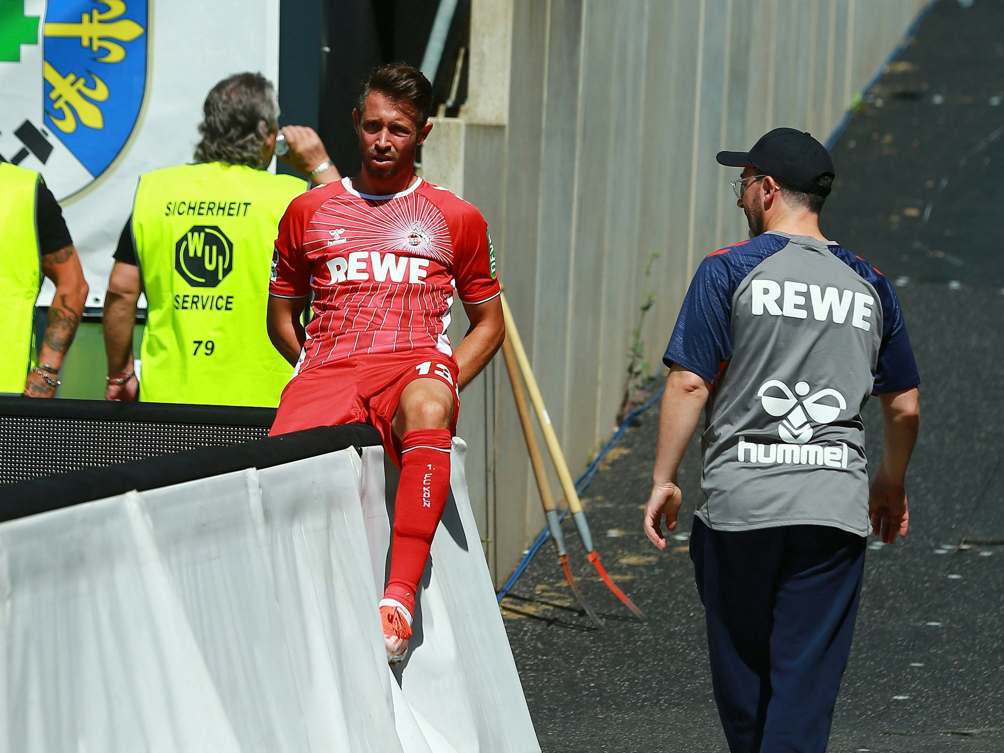 Verletzung von Mark Uth, 1. FC Köln.