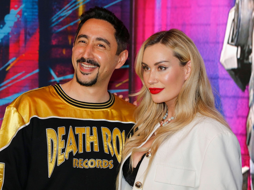 Eko Fresh mit Ehefrau Sarah Bora im Juni 2023 in Köln