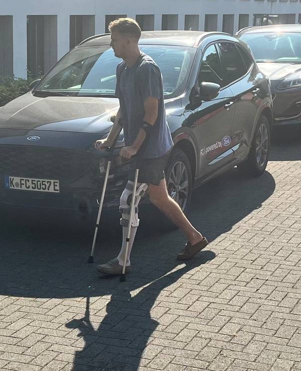 Jacob Christensen fehlt dem 1. FC Köln lange nach seinem Kreuzbandriss.
