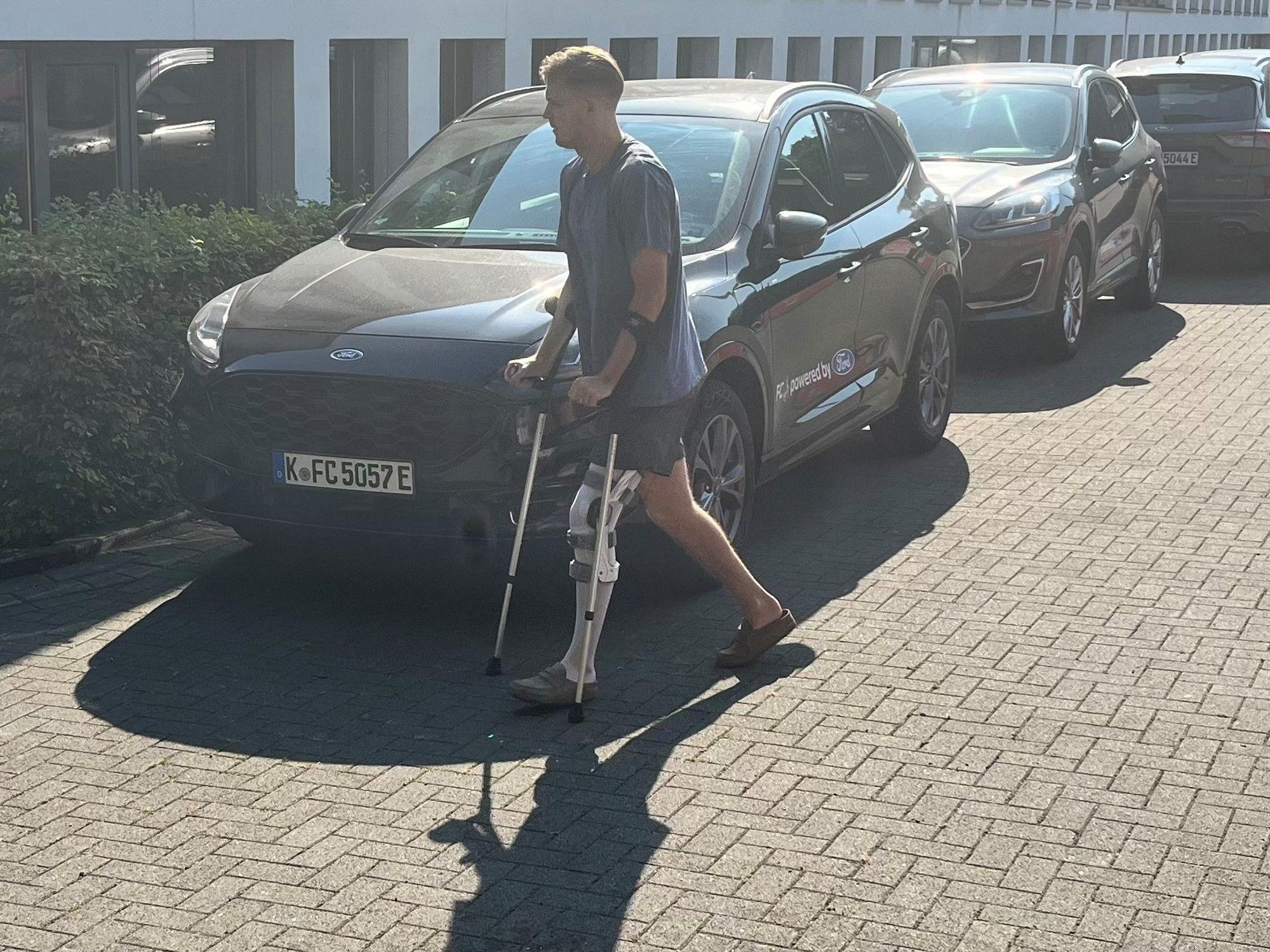Jacob Christensen fehlt dem 1. FC Köln lange nach seinem Kreuzbandriss.