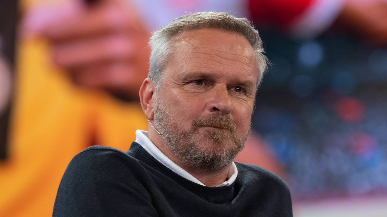 TV-Experte Didi Hamann, hier am 08. August 2023 bei einer Presseveranstaltung im TV-Studio des Pay-TV-Senders Sky.