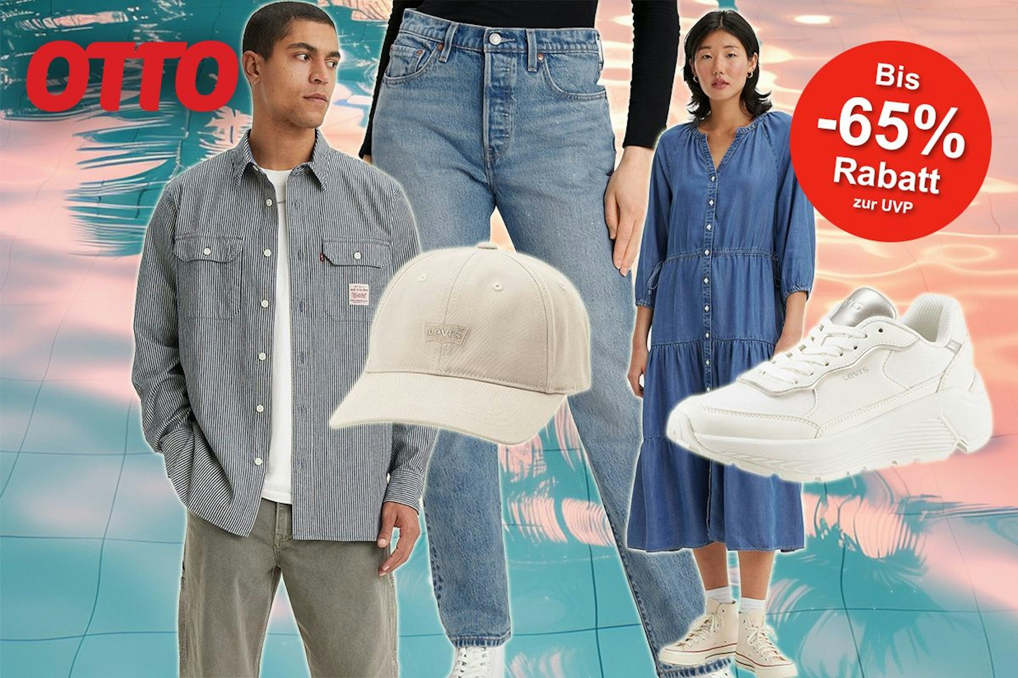 Sommerschlussverkauf bei Levi's: Mode von Levi's bei OTTO jetzt bis zu 65% günstiger shoppen