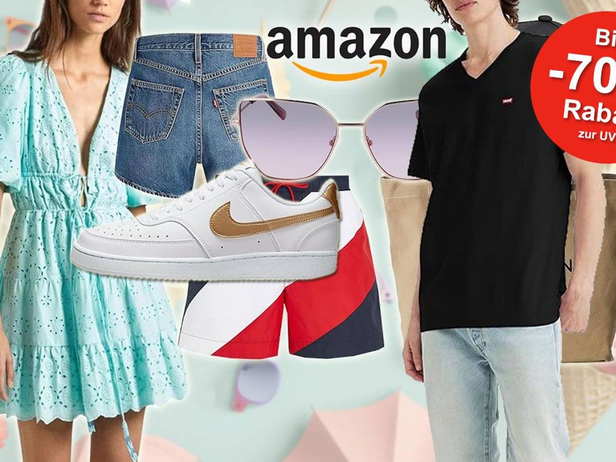 Sommerkleider, Jeans, Shirts, Sneaker und mehr von Marken wie Nike, Levi's Liebeskind, Tommy Hilfiger und Co.