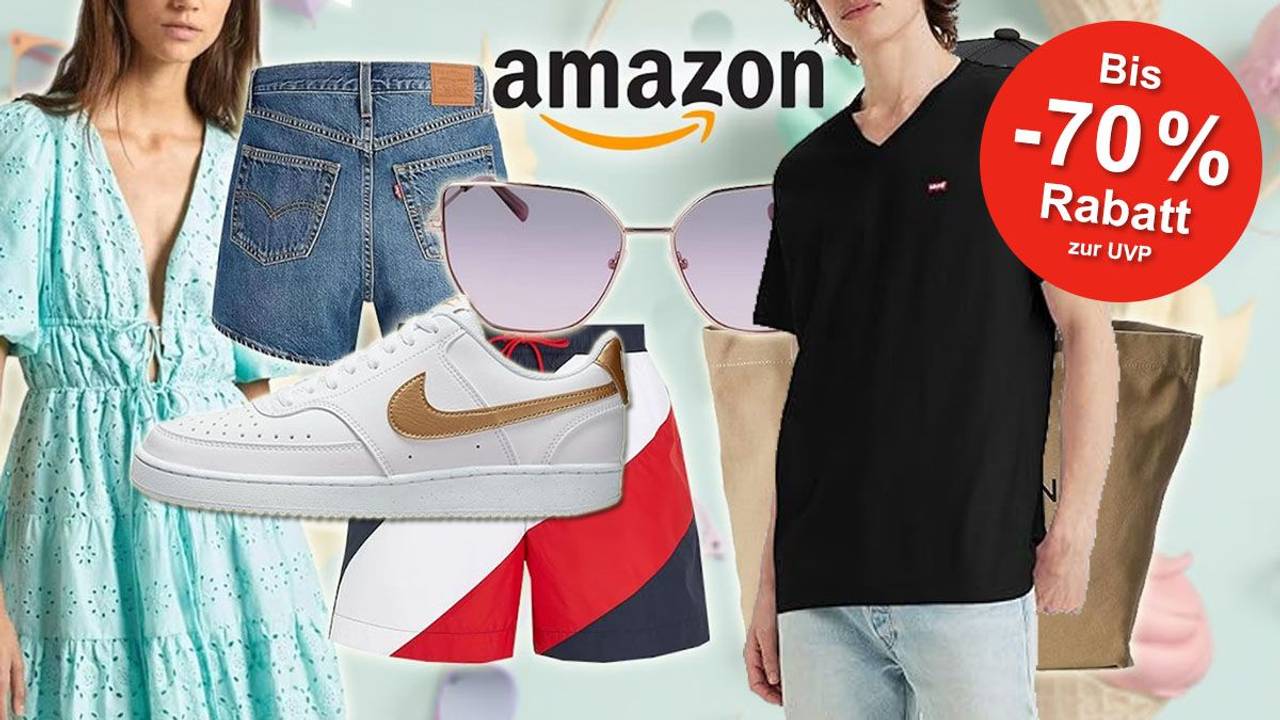 Sommerkleider, Jeans, Shirts, Sneaker und mehr von Marken wie Nike, Levi's Liebeskind, Tommy Hilfiger und Co.