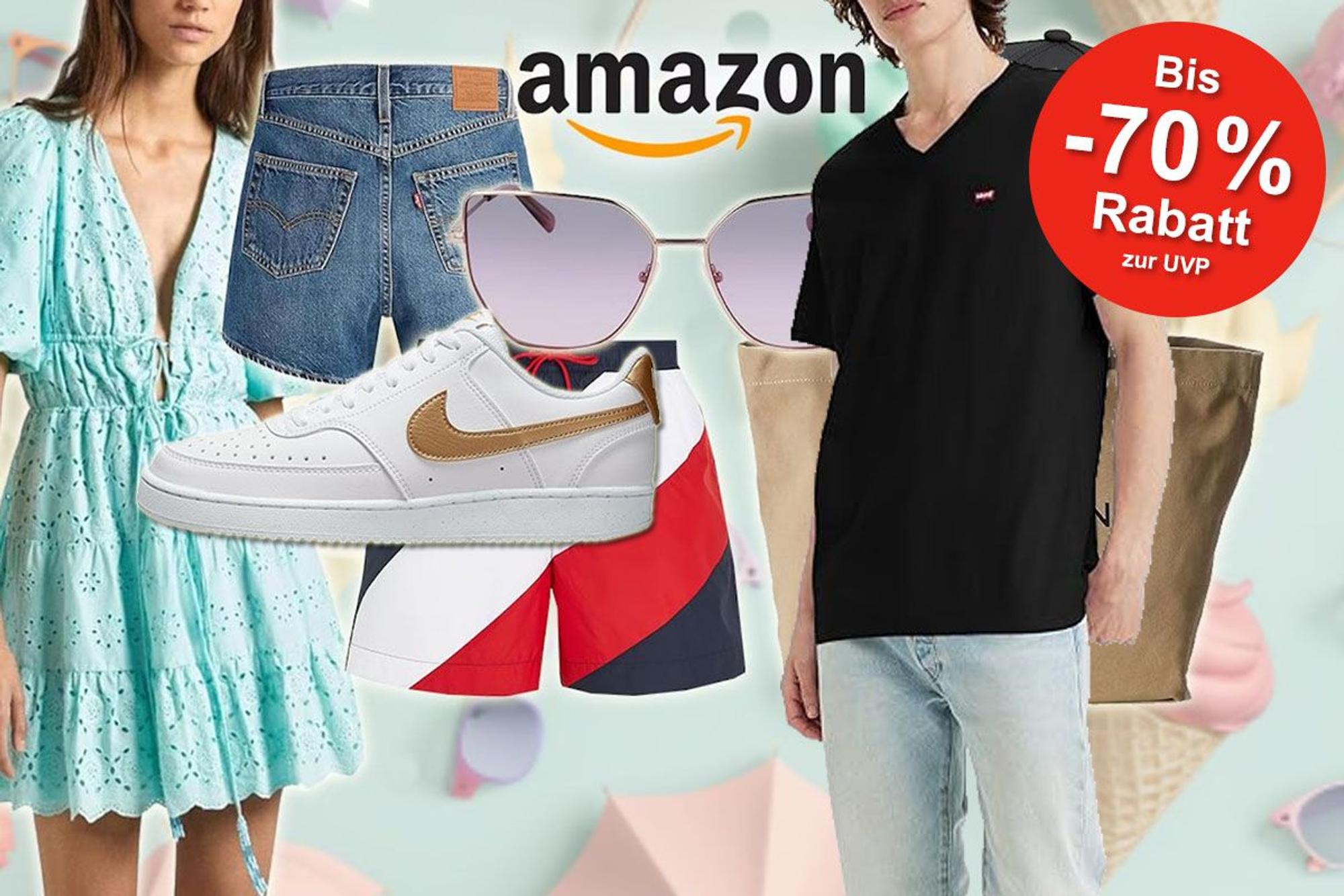 Sommerkleider, Jeans, Shirts, Sneaker und mehr von Marken wie Nike, Levi's Liebeskind, Tommy Hilfiger und Co.