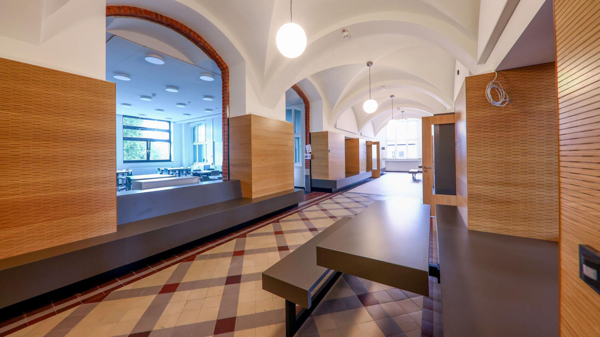 Blick in das sanierte Hansa-Gymnasium