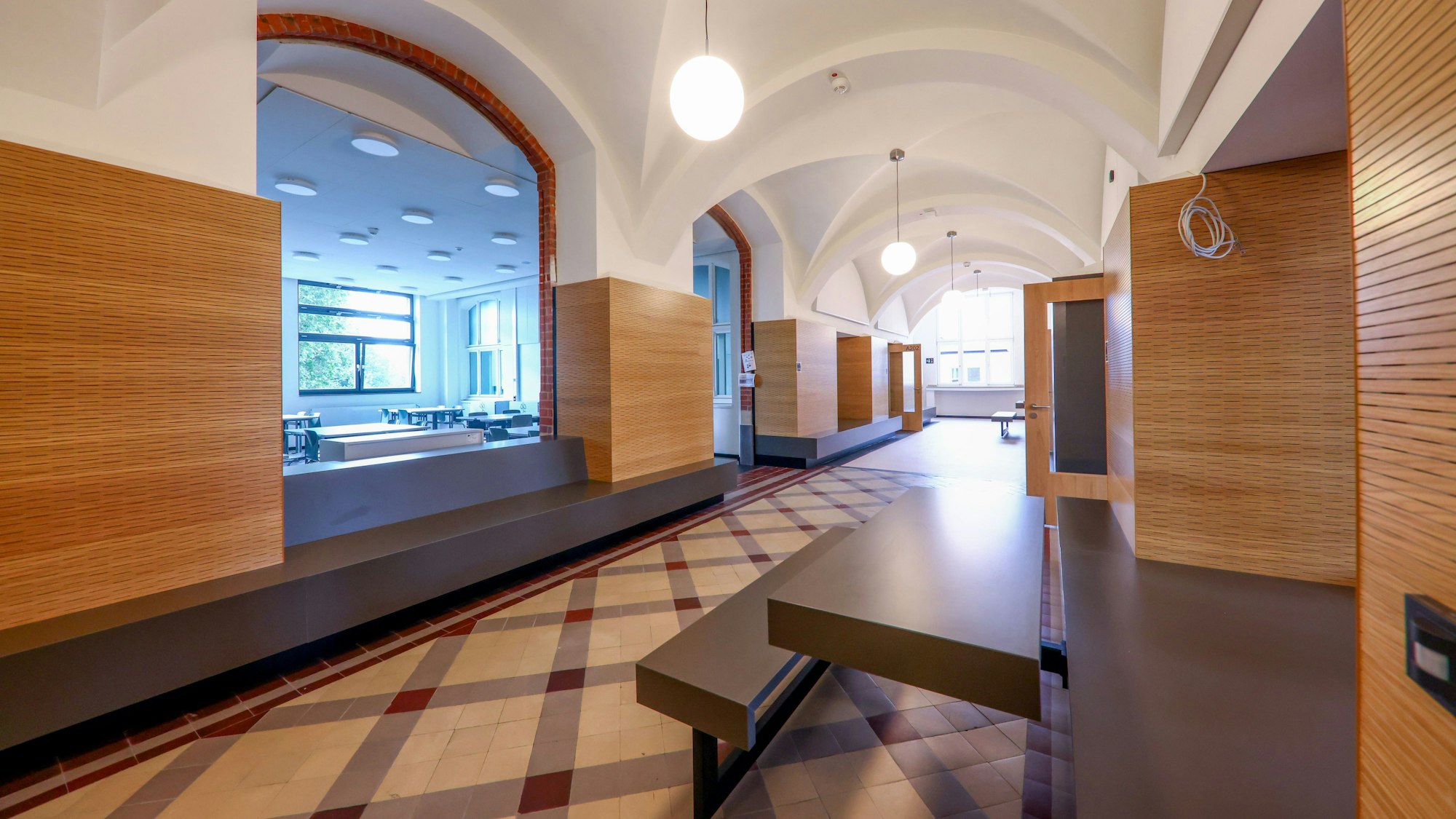 Blick in das sanierte Hansa-Gymnasium