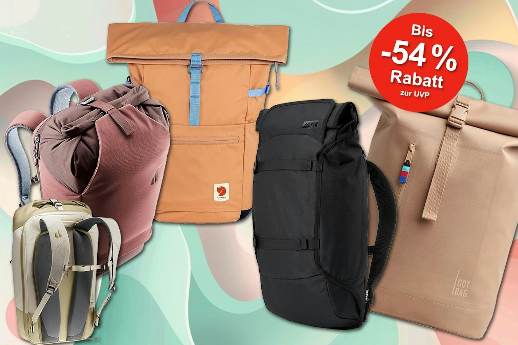 Rucksack Sale bei Amazon: Spare jetzt bis zu 54% auf angesagte Marken