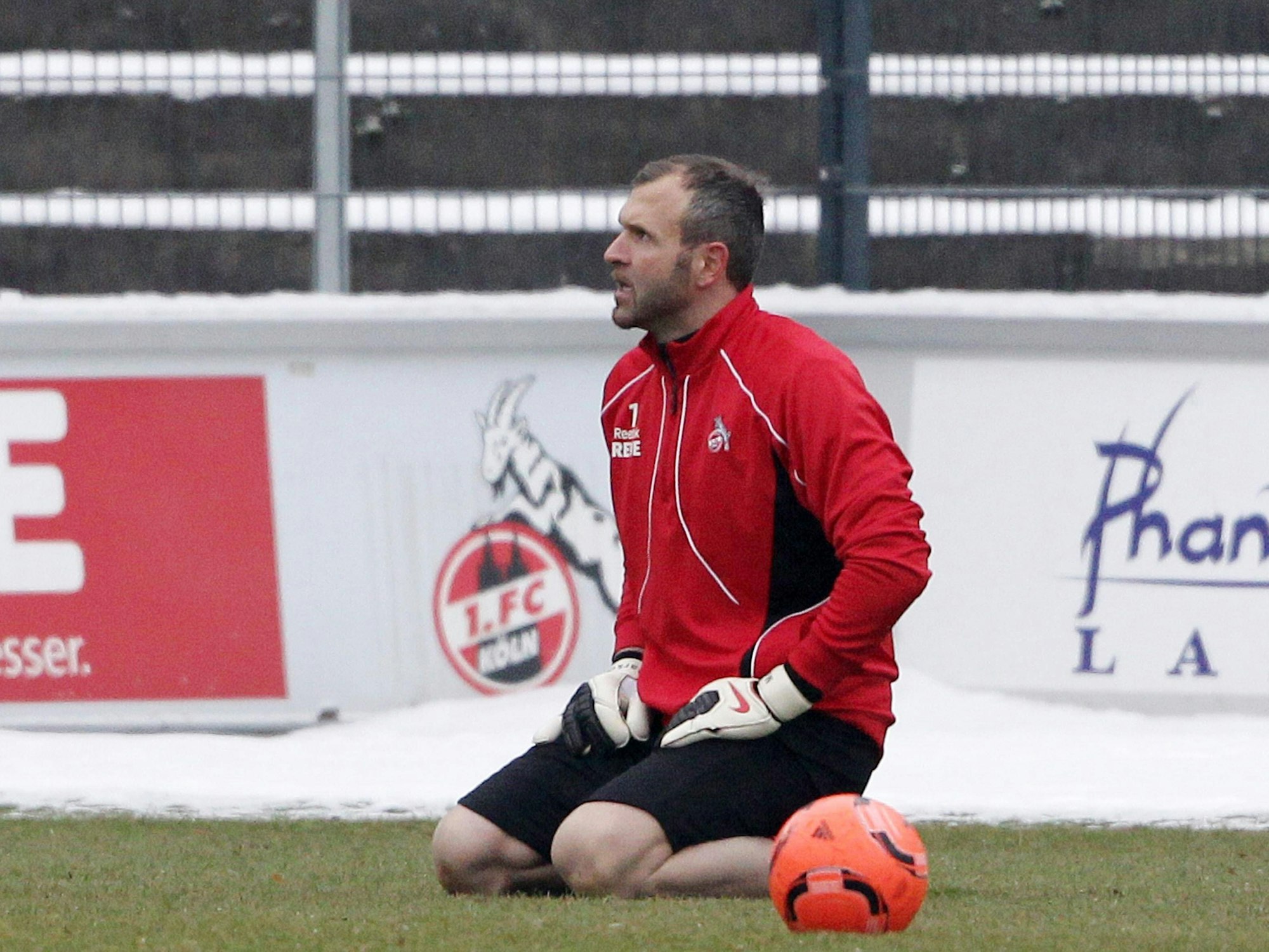 Markus Pröll im Franz-Kremer-Stadion.