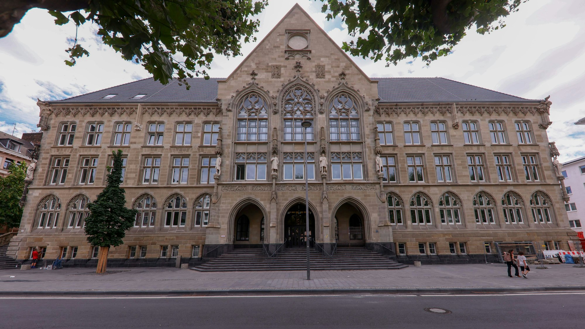 Das sanierte Hansa-Gymnasium am 16. August 2024
