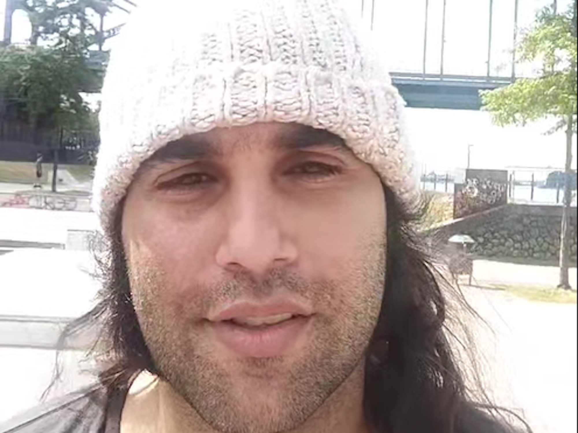 Der Bart ist weg, die langen Haare (noch) nicht: David Ortega in seiner Insta-Story am 16. August.