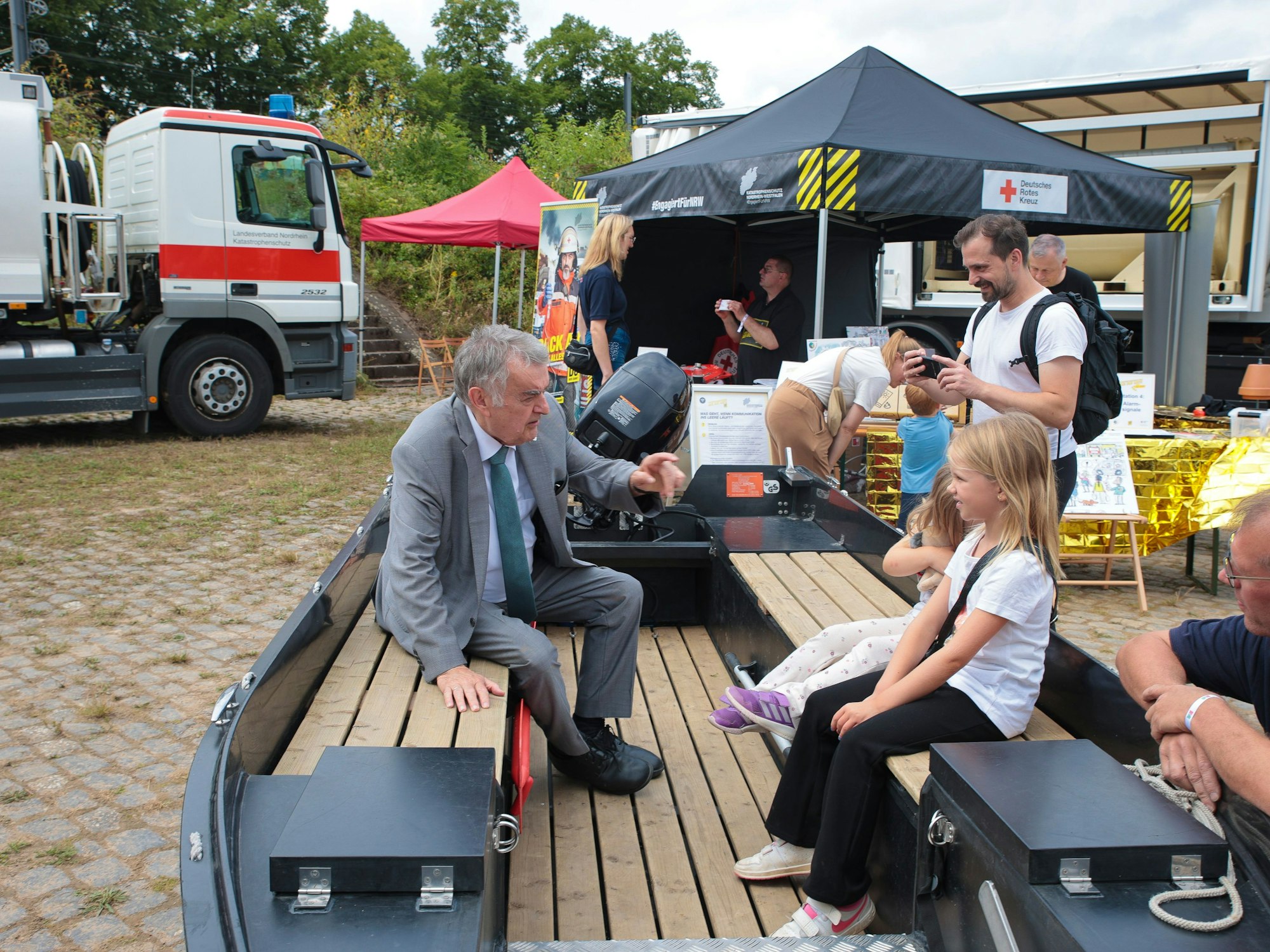 Herbert Reul beim NRW-Tag in Köln.