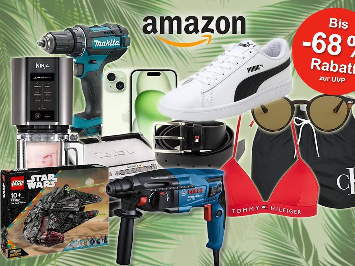 Produkte im Bereich Mode, Haushalt, Küche, Spielzeug, Technik und viele mehr von Marken wie Puma, Tommy Hilfiger, Tefal, Lego, Calvin Klein, Apple, Ninja im Amazon August Sale!