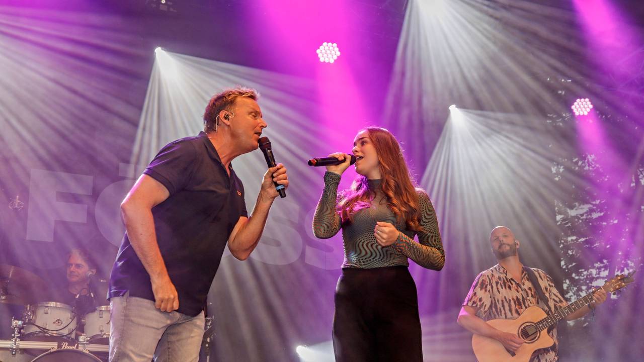 Mirko Bäumer mit Tochter Luisa.