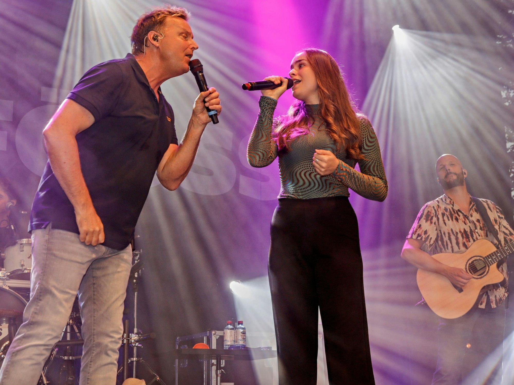 Mirko Bäumer mit Tochter Luisa.