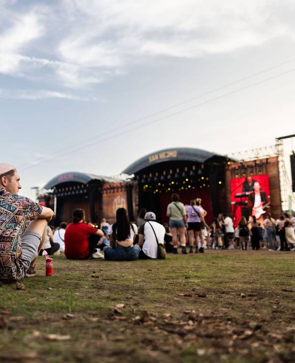 Das Festival San Hejmo auf dem Gelände des Flughafen Weeze am Freitag den 18.08.223.