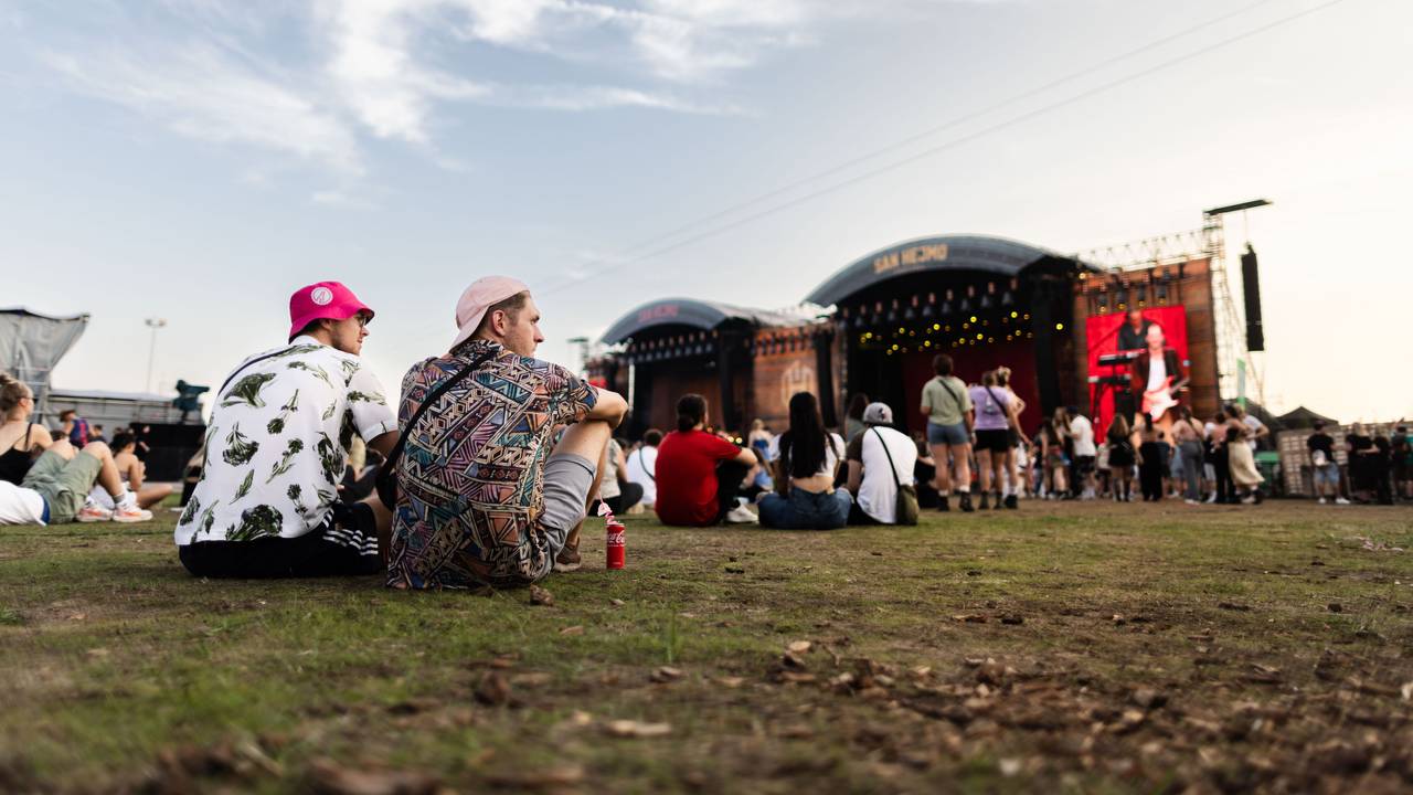 Das Festival San Hejmo auf dem Gelände des Flughafen Weeze am Freitag den 18.08.223.
