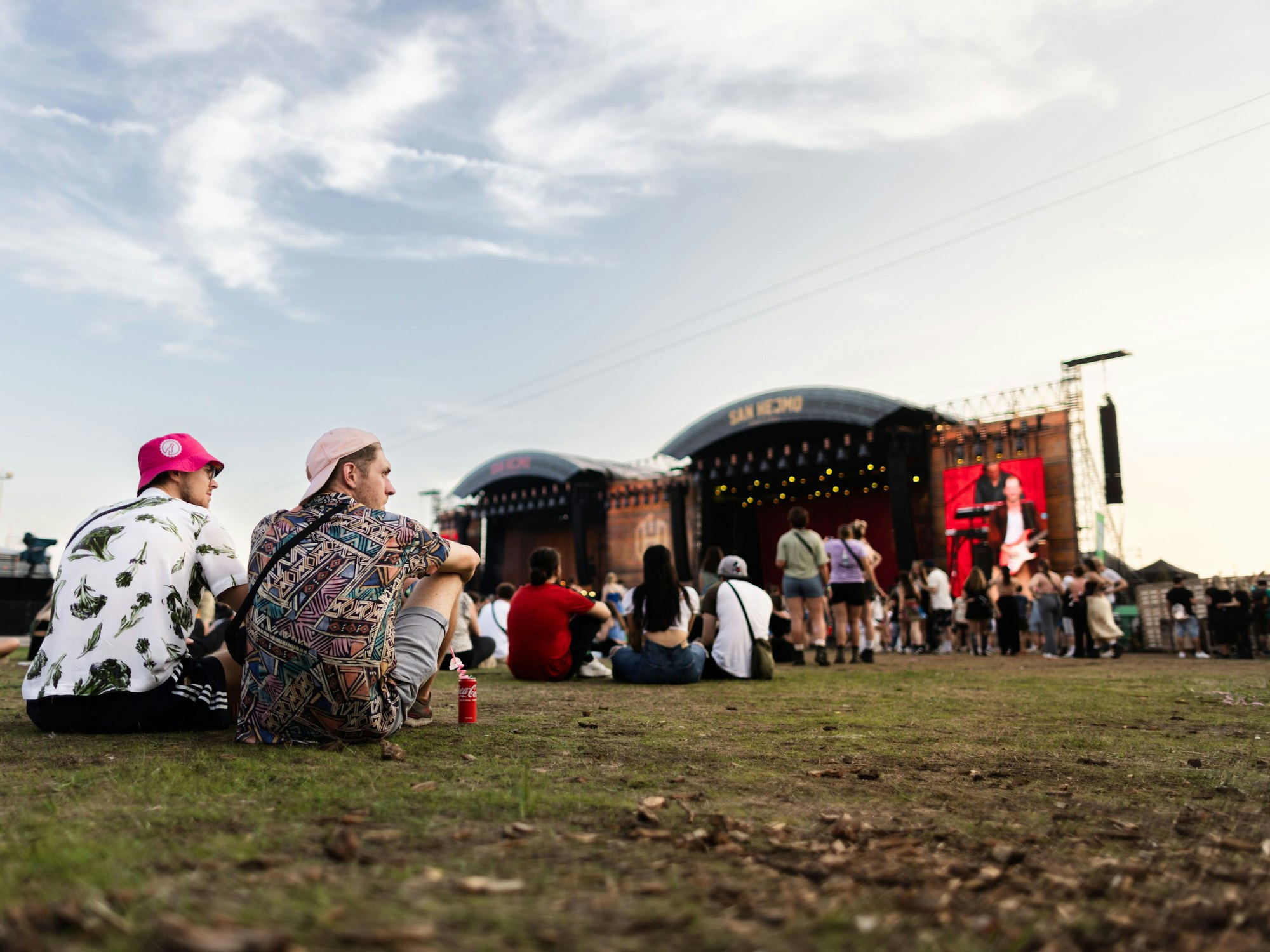 Das Festival San Hejmo auf dem Gelände des Flughafen Weeze am Freitag den 18.08.223.