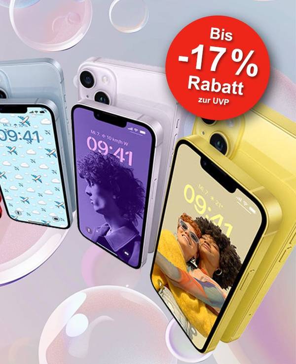 iPhone 14 Sale bei MediaMarkt: Jetzt 12% sparen und von der Sofort-Lieferung durch Uber profitieren