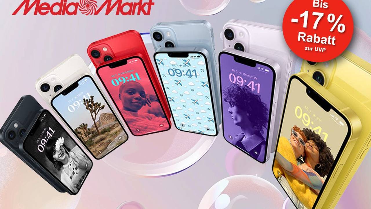 iPhone 14 Sale bei MediaMarkt: Jetzt 12% sparen und von der Sofort-Lieferung durch Uber profitieren
