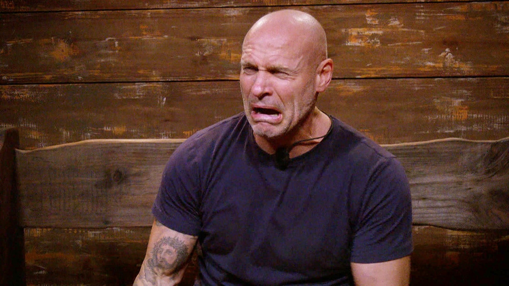 Thorsten Legat beim „Showdown der Dschungel-Legenden“ auf RTL.