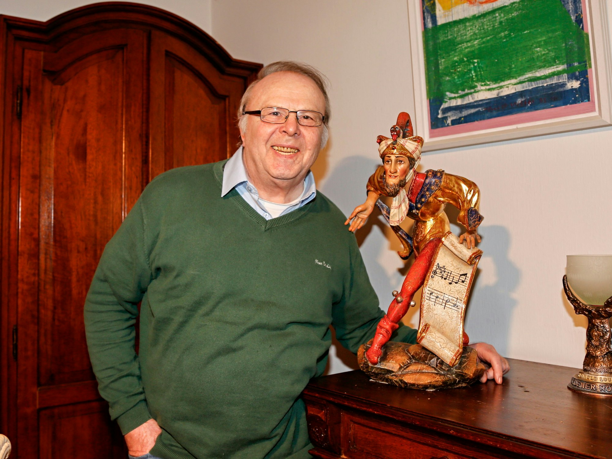 Heimatforscher Reinhold Louis.