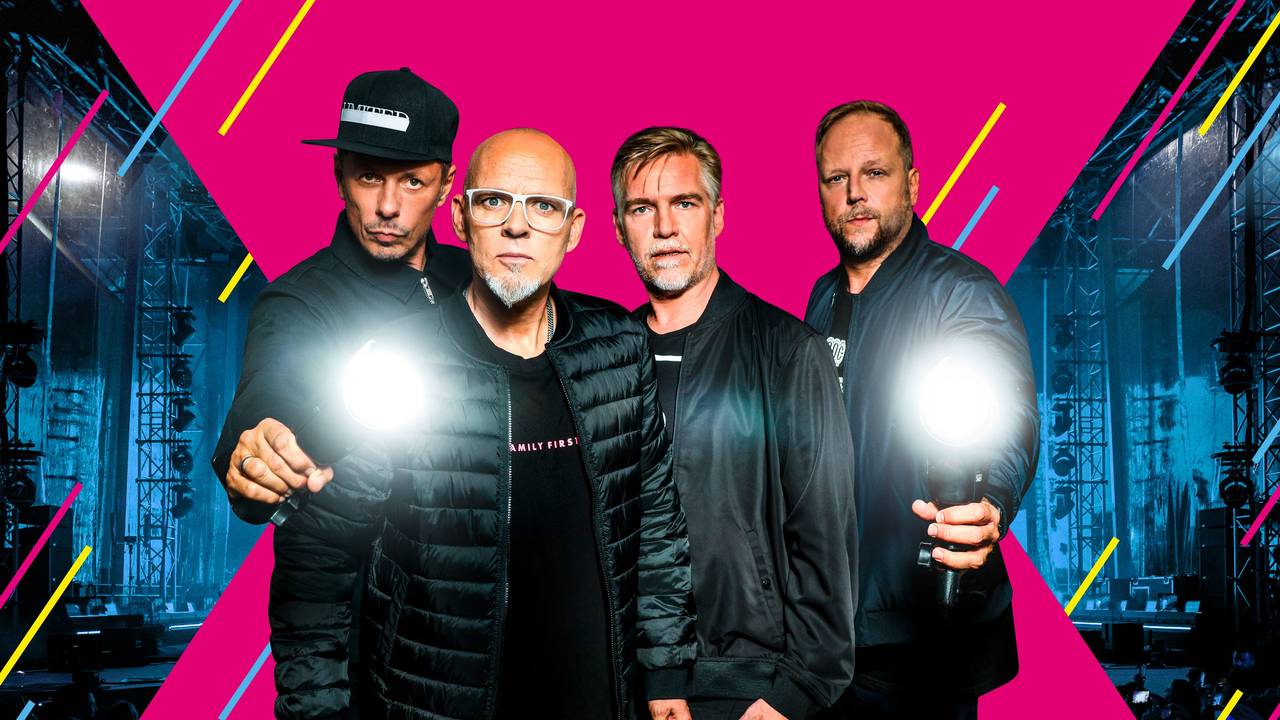 Bandfoto der Gruppe Die Fantastischen Vier.