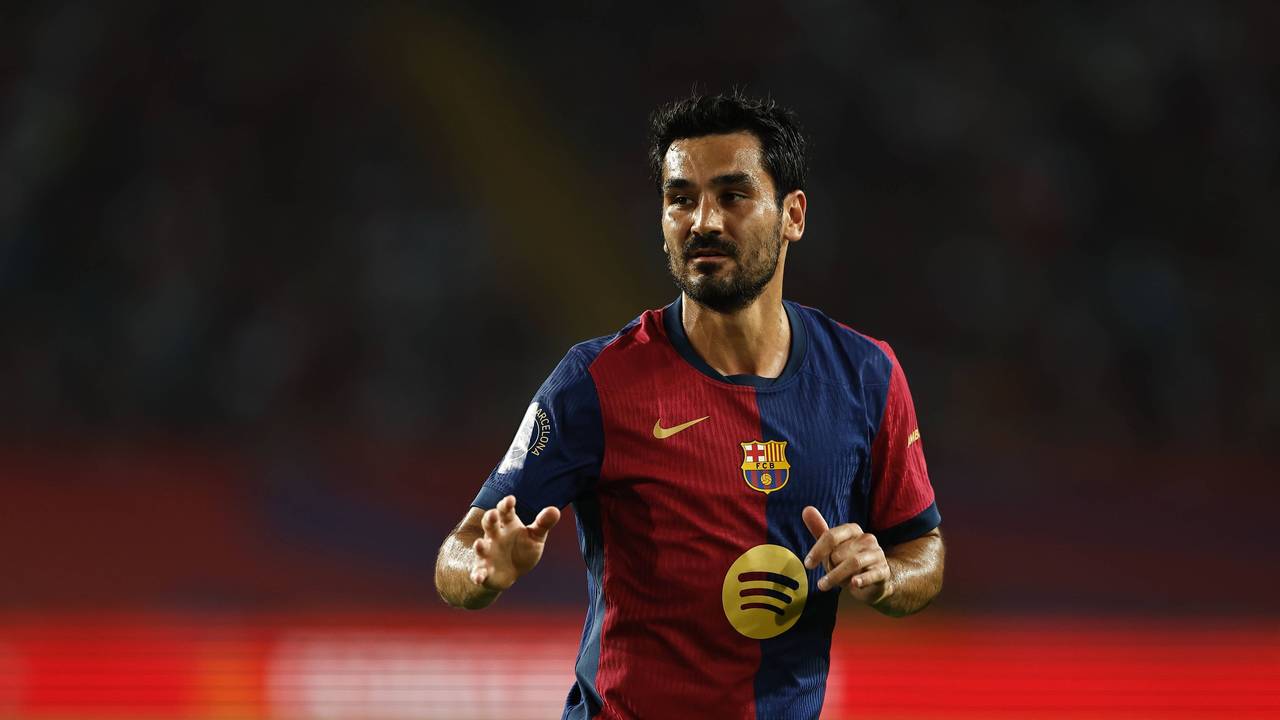 Ilkay Gündogan beim Freundschaftsspiel gegen die AS Monaco am 12. August 2024.