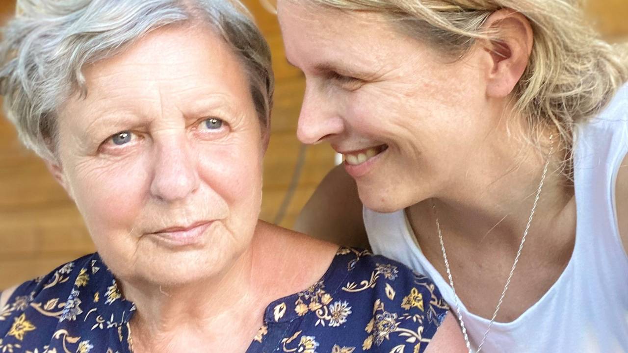 Peggy Elfmann mit Mutter