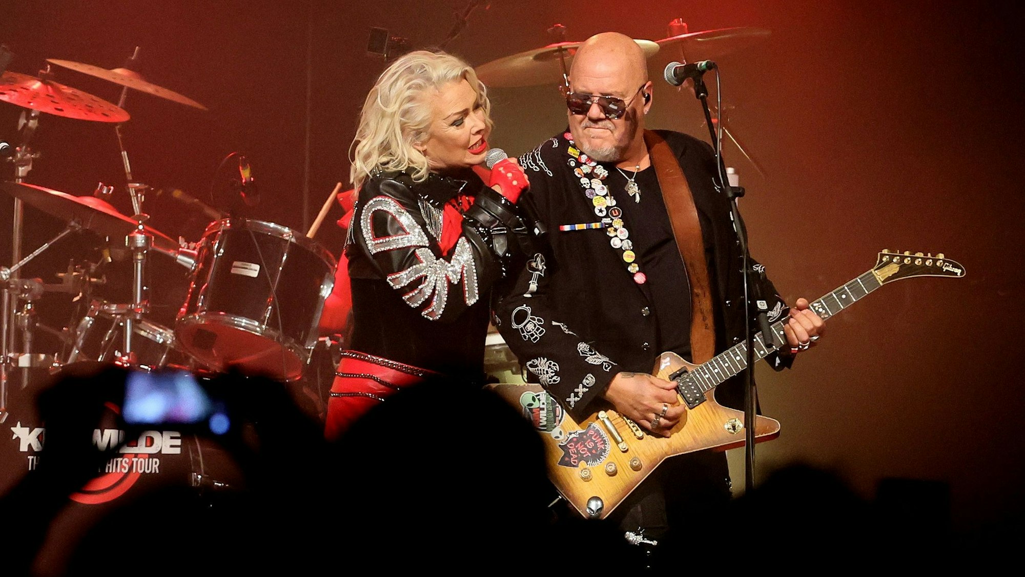 Kim Wilde beim Konzert.