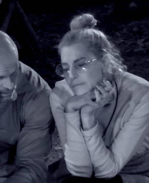 Das Foto zeigt Thorsten Legat und Giulia Siegel an Tag 6 des Sommer-Dschungelcamps.