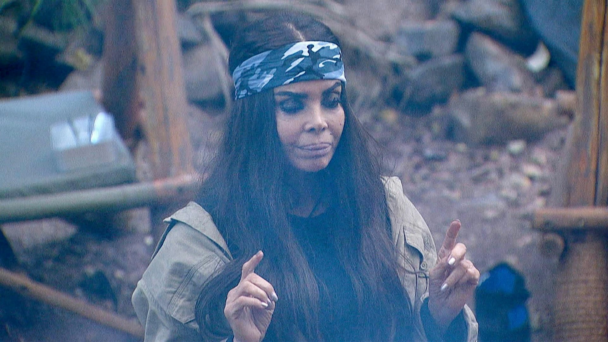 Das Foto zeigt Kader Loth an Tag 7 des Sommer-Dschungelcamps.