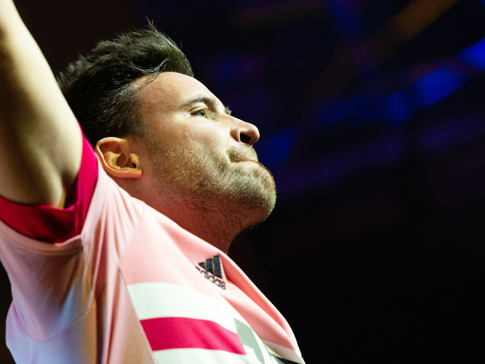 Marc Eggers, hier bei einem Auftritt im Megapark am 18. Mai 2023.